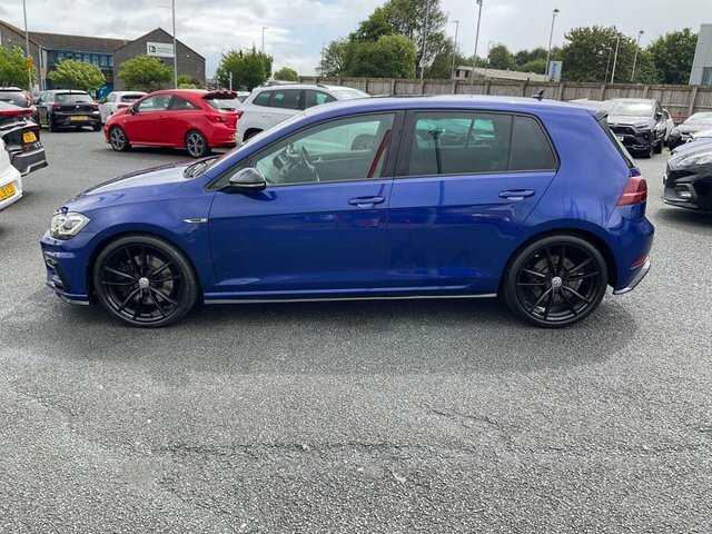 Volkswagen Golf 2.0 Tsi R Hatchback Dsg 4Motion Euro 6 R300HJS Blue #4