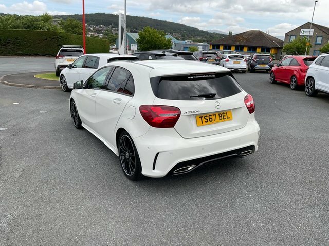 Mercedes-Benz A Class 2.1 A200d Amg Line Premium Plus Hatchback Di TS67BEL White #6