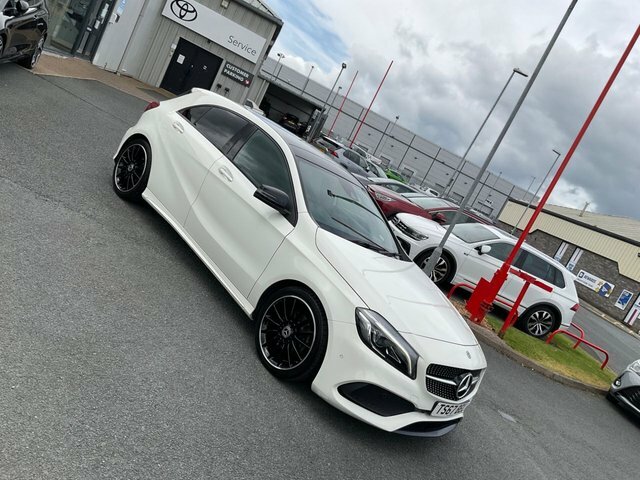 Mercedes-Benz A Class 2.1 A200d Amg Line Premium Plus Hatchback Di TS67BEL White #2
