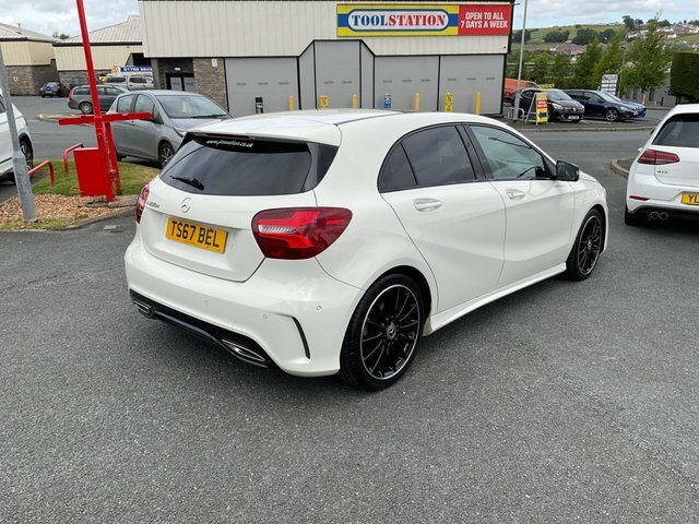 Mercedes-Benz A Class 2.1 A200d Amg Line Premium Plus Hatchback Di TS67BEL White #3
