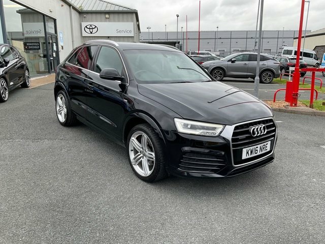 Audi Q3 2.0 Tdi S Line Plus Suv Quattro Black
