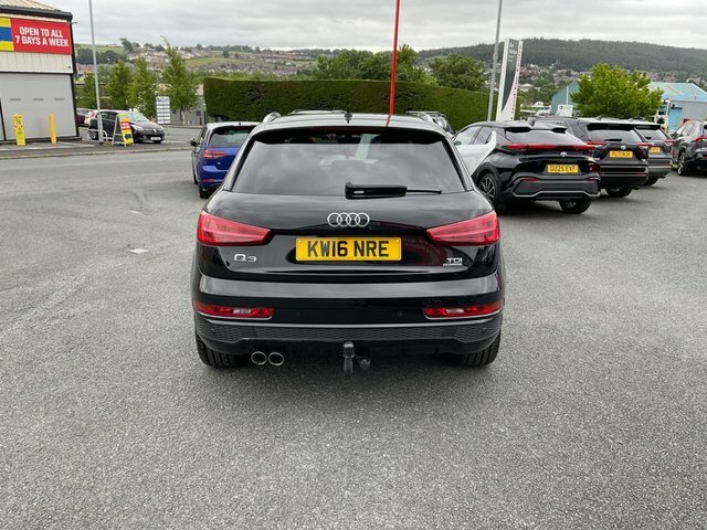 Audi Q3 2.0 Tdi S Line Plus Suv Quattro KW16NRE Black #6