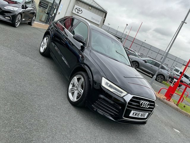 Audi Q3 2.0 Tdi S Line Plus Suv Quattro KW16NRE Black #2