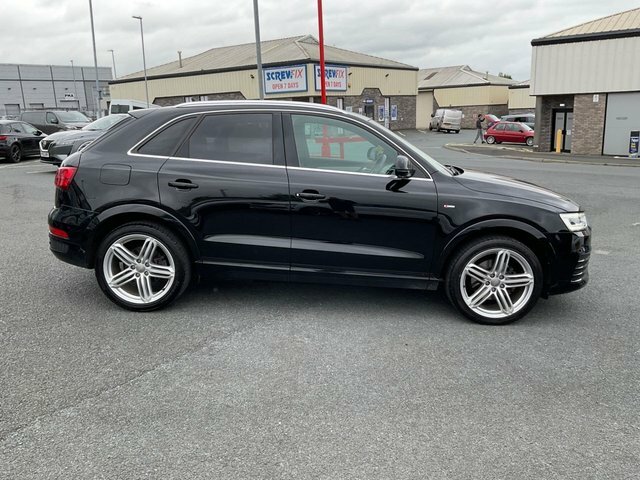Audi Q3 2.0 Tdi S Line Plus Suv Quattro KW16NRE Black #3