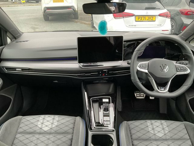 Volkswagen Golf 1.5 Etsi Mhev R-line Hatchback Hybrid D Black #3