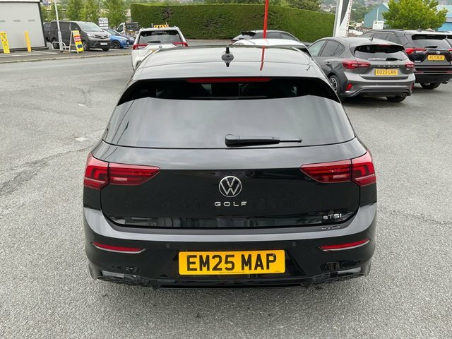 Volkswagen Golf 1.5 Etsi Mhev R-line Hatchback Hybrid D Black #6