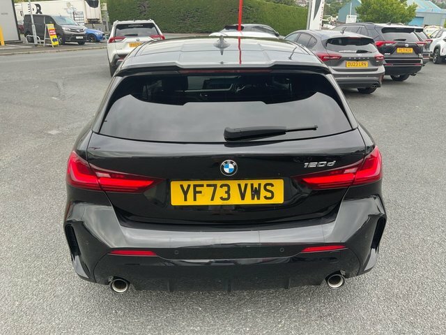 BMW 1 Series 2.0 120D M Sport Lcp Hatchback E YF73VWS Black #2