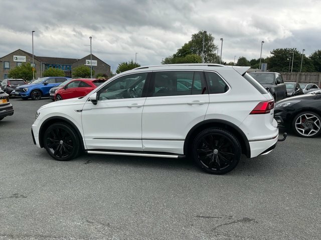 Volkswagen Tiguan 2.0 Bitdi R-line Tech Suv Dsg 4Motion E White #4
