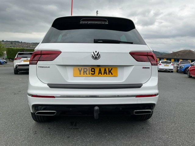 Volkswagen Tiguan 2.0 Bitdi R-line Tech Suv Dsg 4Motion E White #6