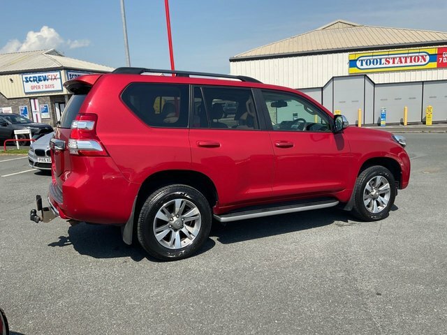 Toyota Land Cruiser 2.8D Invincible Suv 4Wd Euro 6 7 Red #6