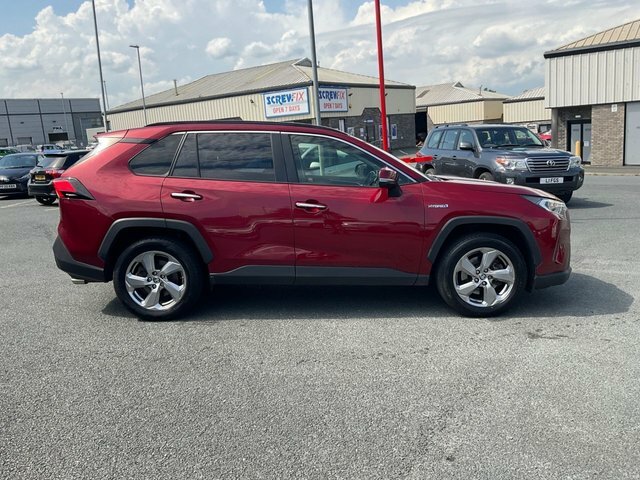 Toyota Rav 4 2.5 Vvt-h Excel Suv Hybrid Cvt 4Wd Euro Red #3