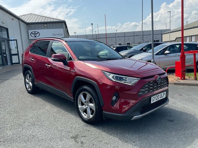Toyota Rav 4 2.5 Vvt-h Excel Suv Hybrid Cvt 4Wd Euro Red