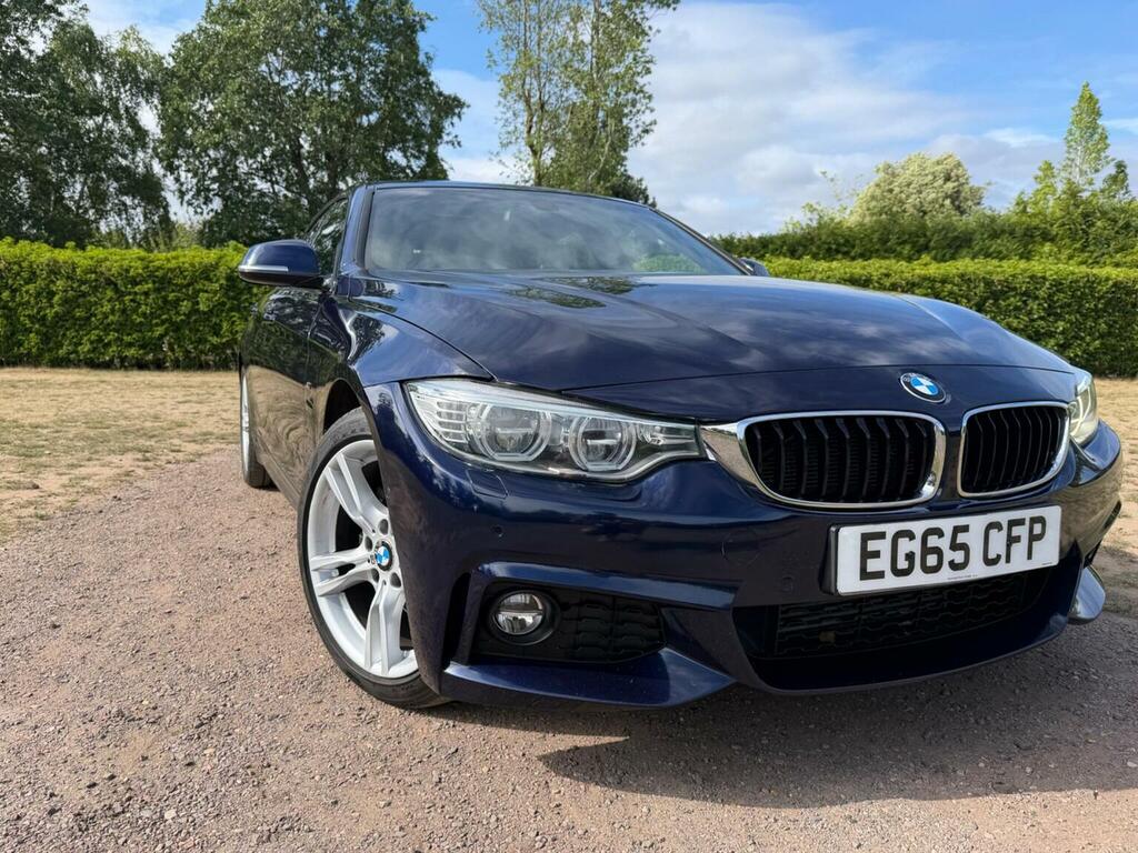 BMW 4 Series Gran Coupe Hatchback 3.0 430D M Sport Euro 6 Ss EG65CFP Blue #6