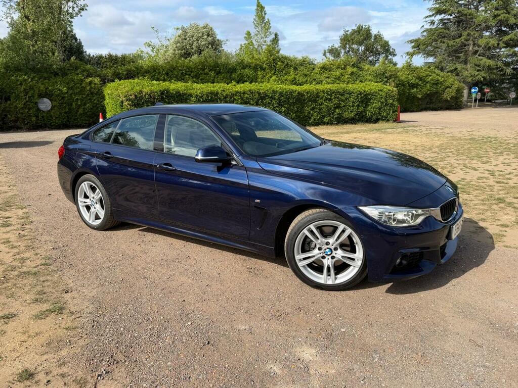 BMW 4 Series Gran Coupe Hatchback 3.0 430D M Sport Euro 6 Ss EG65CFP Blue #2