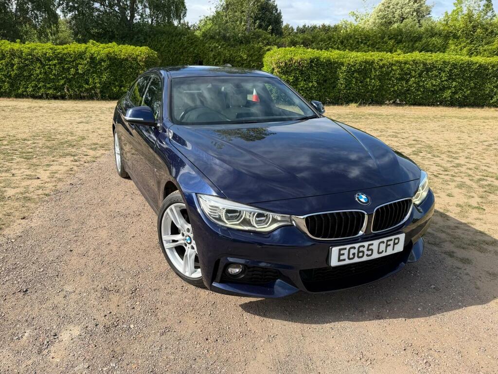 BMW 4 Series Gran Coupe Hatchback 3.0 430D M Sport Euro 6 Ss EG65CFP Blue #5