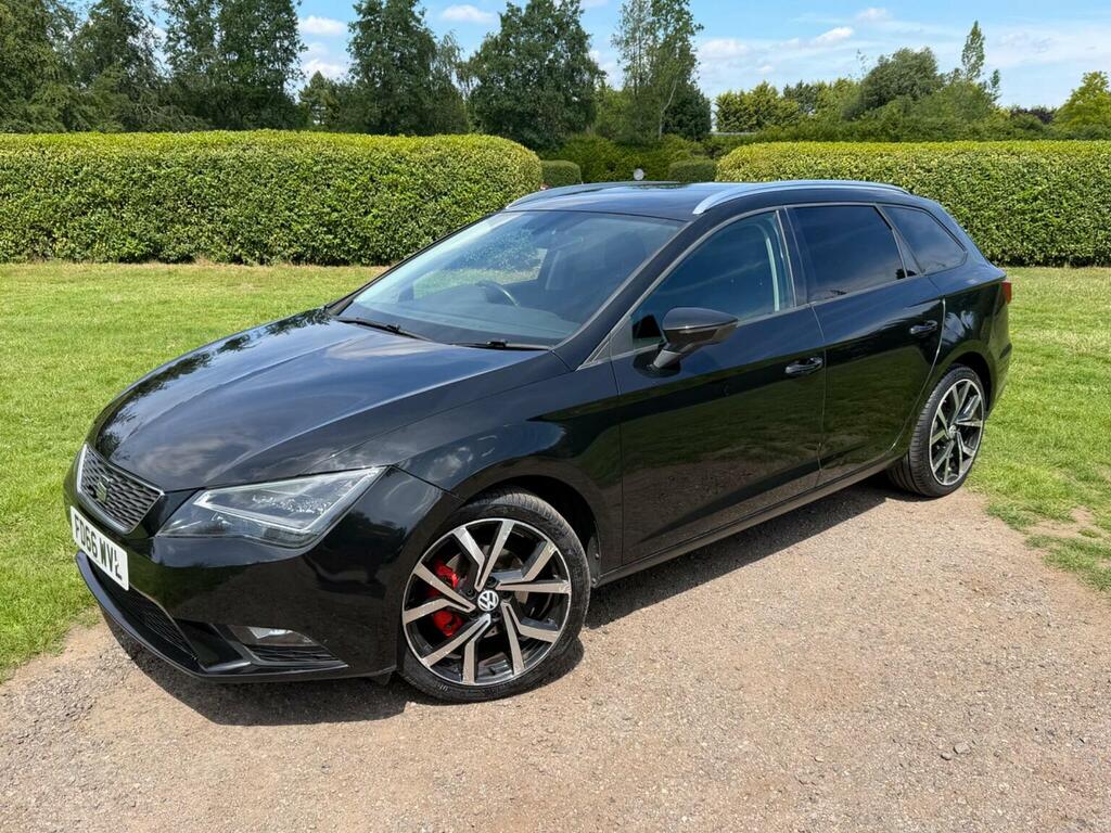 Seat Leon 1.6 Tdi Se Dynamic Technology Sport Tourer Euro 6 Black