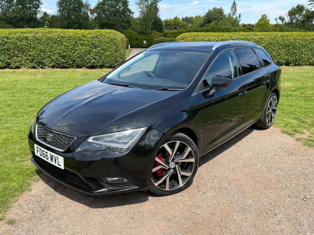 Seat Leon 1.6 Tdi Se Dynamic Technology Sport Tourer Euro 6 Black #2