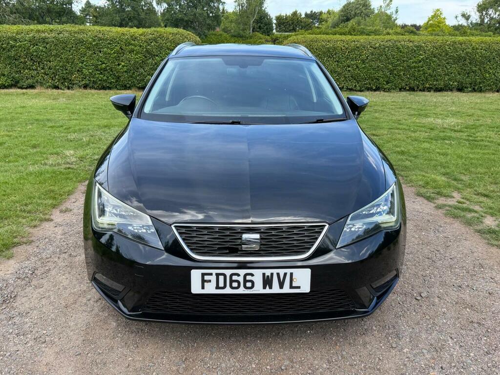 Seat Leon 1.6 Tdi Se Dynamic Technology Sport Tourer Euro 6 Black #5