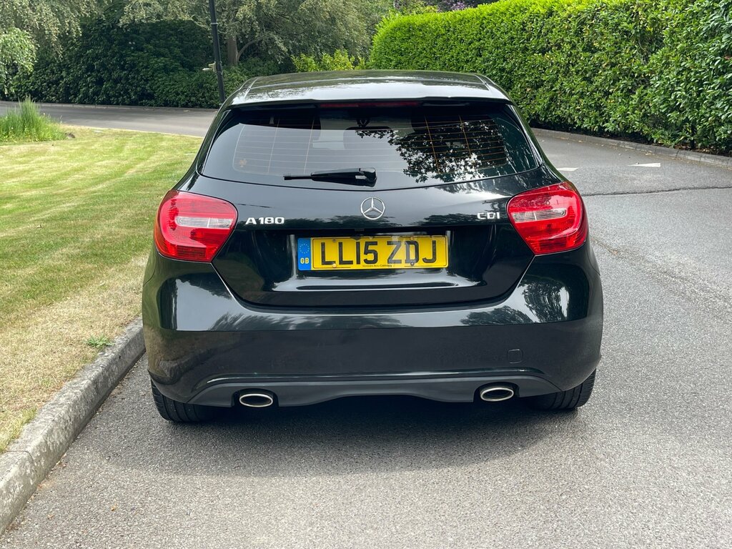 Mercedes-Benz A Class 1.5 A180 Cdi Sport Edition Hatchback 7G Black #5