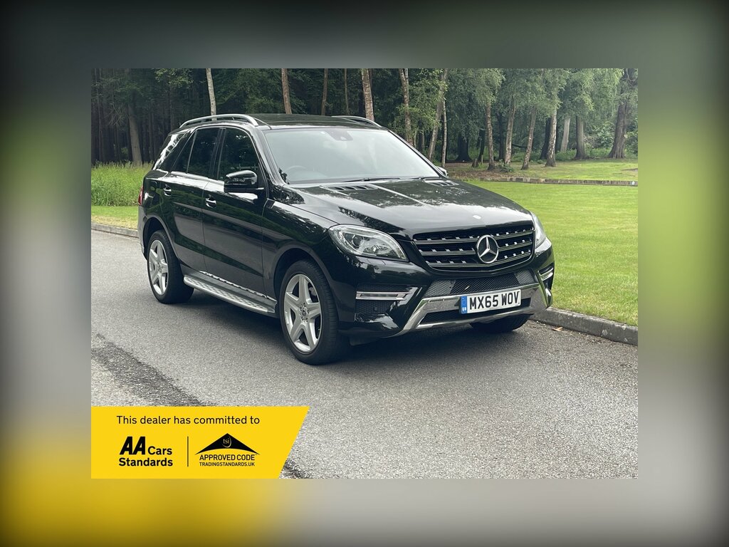 Mercedes-Benz M Class 3.0 Ml350 V6 Bluetec Amg Line Suv G-tro Black