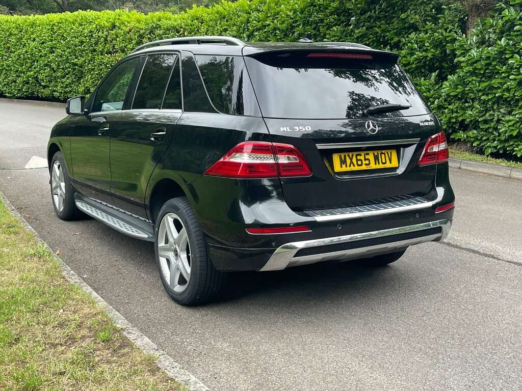 Mercedes-Benz M Class 3.0 Ml350 V6 Bluetec Amg Line Suv G-tro Black #5