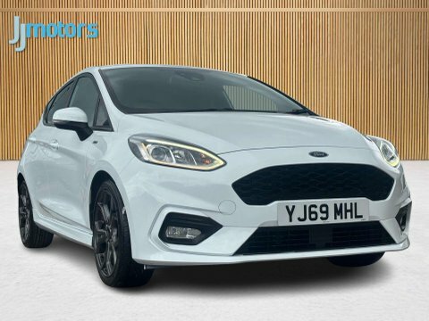 Ford Fiesta 1.0T Ecoboost Gpf YJ69MHL White #2