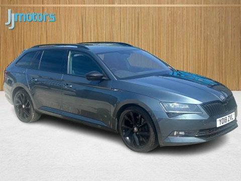 Skoda Superb 2.0 Tsi Sportline YO18ZVL Grey #3