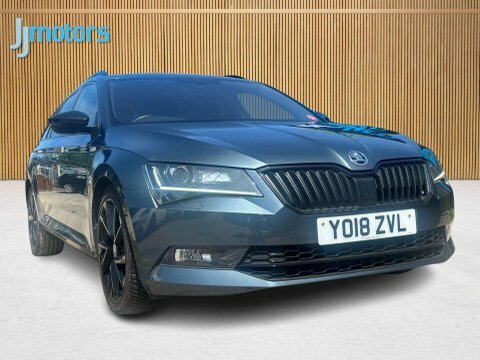 Skoda Superb 2.0 Tsi Sportline YO18ZVL Grey #2