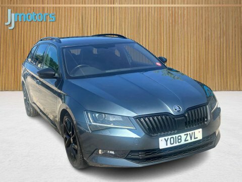 Skoda Superb 2.0 Tsi Sportline YO18ZVL Grey #6