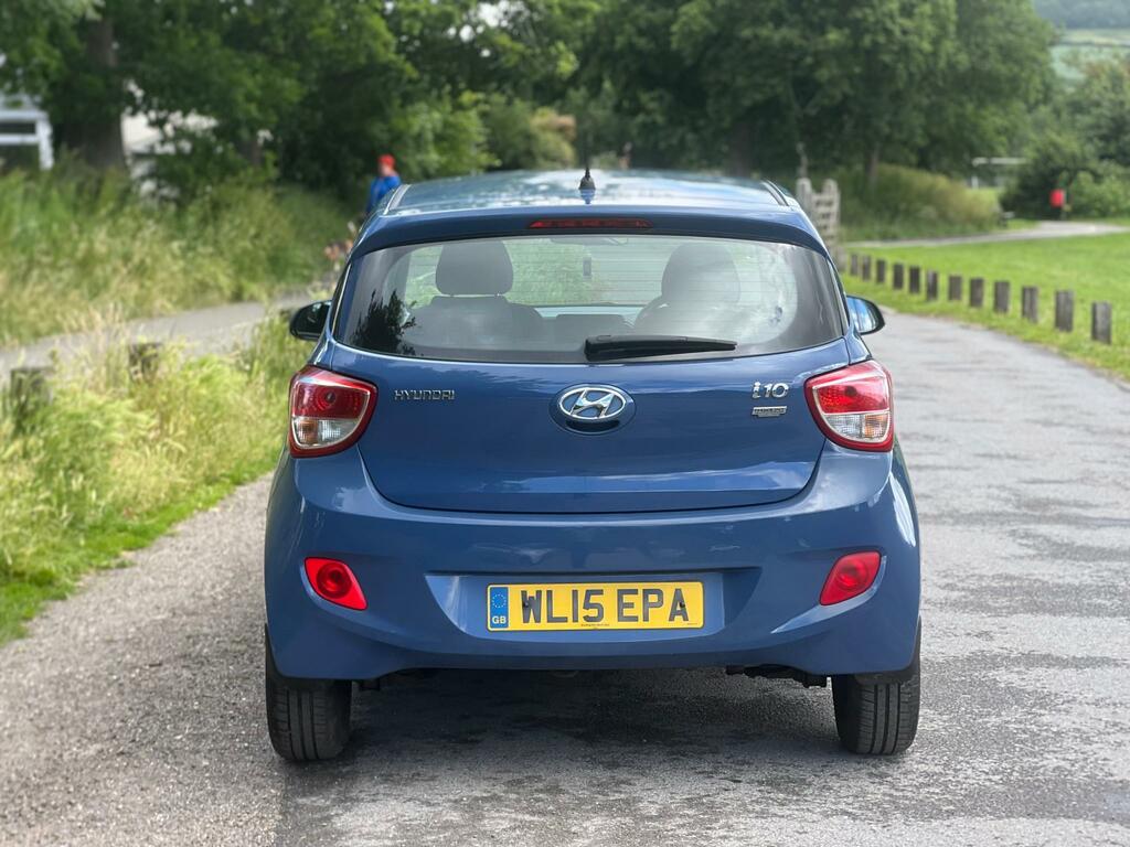Hyundai I10 Se Blue #5