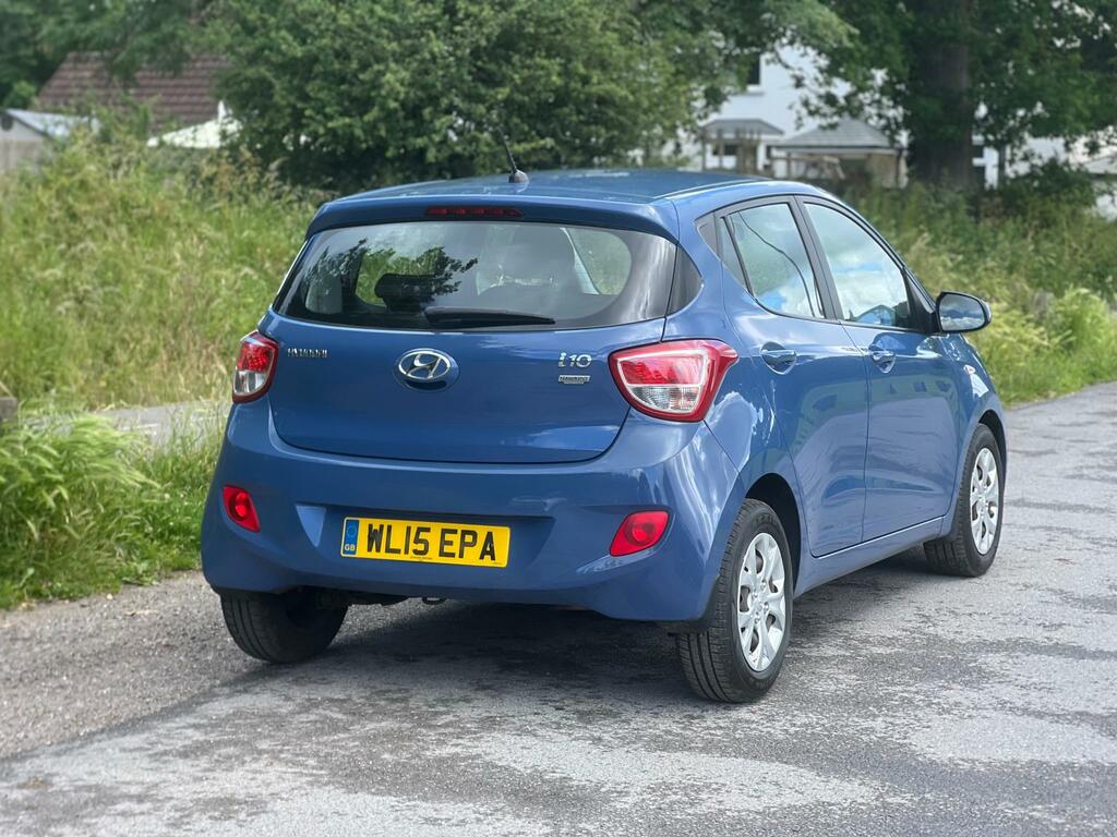 Hyundai I10 Se Blue #6