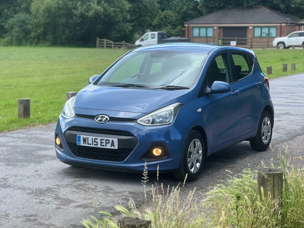 Hyundai I10 Se Blue #3