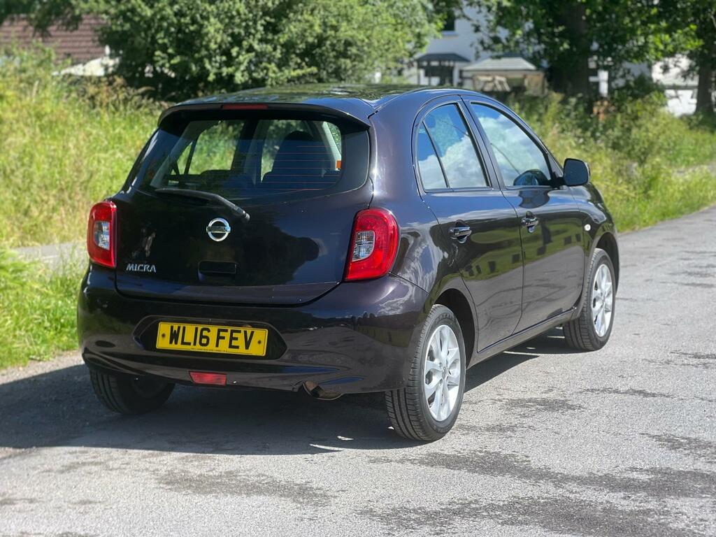Nissan Micra Acenta Black #6