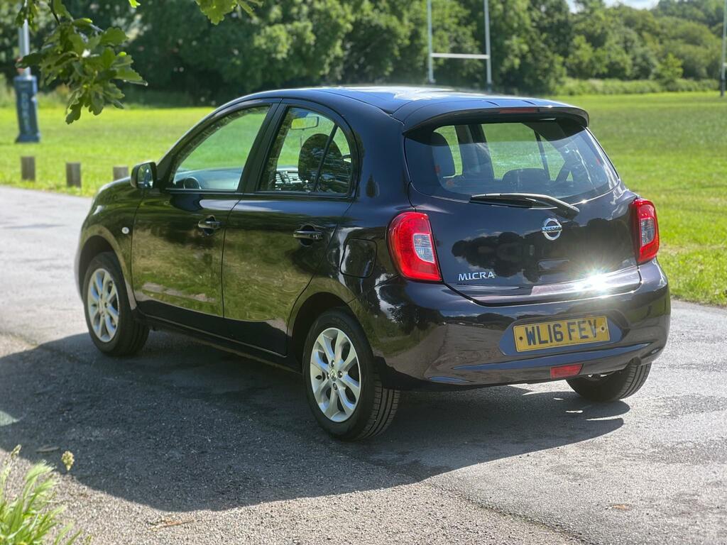 Nissan Micra Acenta Black #4