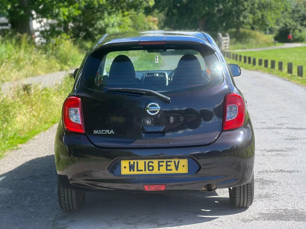Nissan Micra Acenta Black #5