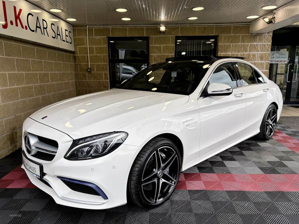Mercedes-Benz C Class C63 Premium WF67ZNC White #4