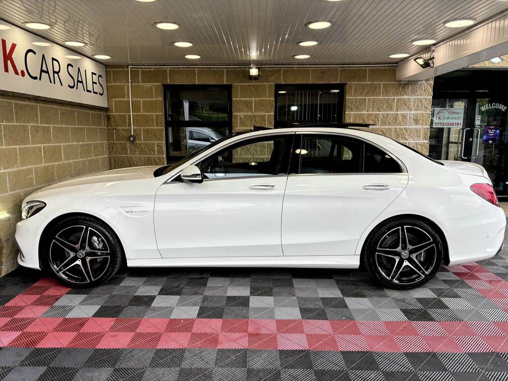 Mercedes-Benz C Class C63 Premium WF67ZNC White #6
