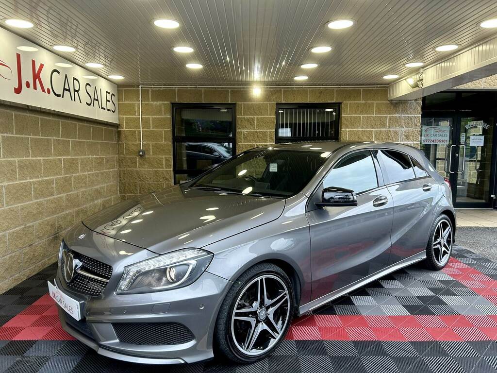 Mercedes-Benz A Class A200 Cdi Amg Night Edition KV65GRK Grey #4