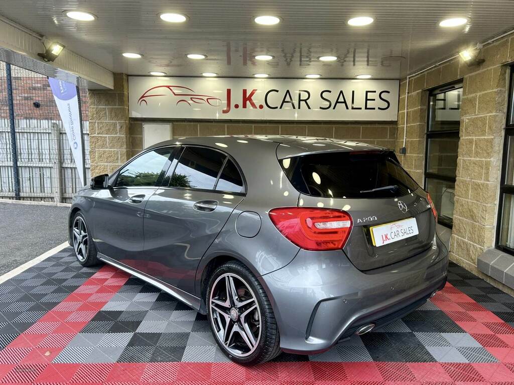 Mercedes-Benz A Class A200 Cdi Amg Night Edition KV65GRK Grey #5