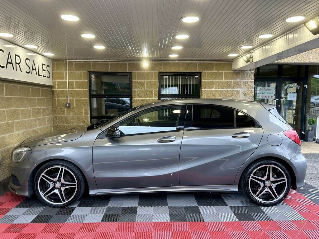 Mercedes-Benz A Class A200 Cdi Amg Night Edition KV65GRK Grey #6