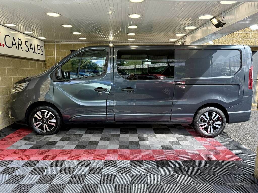 Renault Trafic Ll30 Blue Dci 150 Sport Crew Van SXZ3178 Grey #5