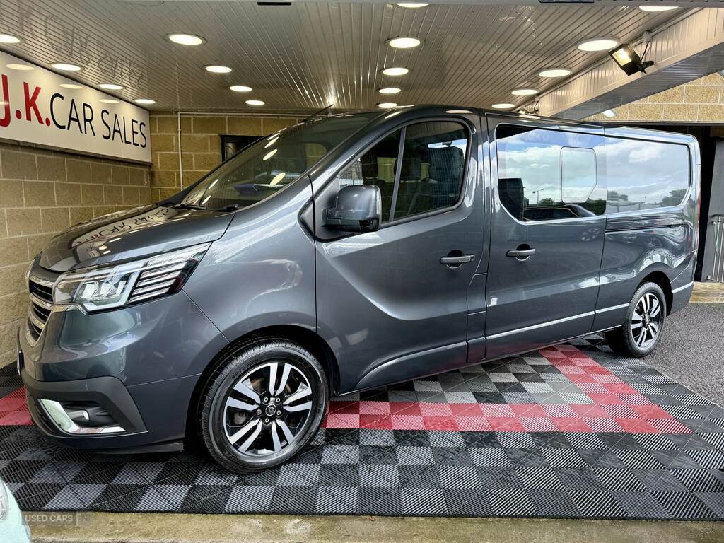 Renault Trafic Ll30 Blue Dci 150 Sport Crew Van SXZ3178 Grey #4