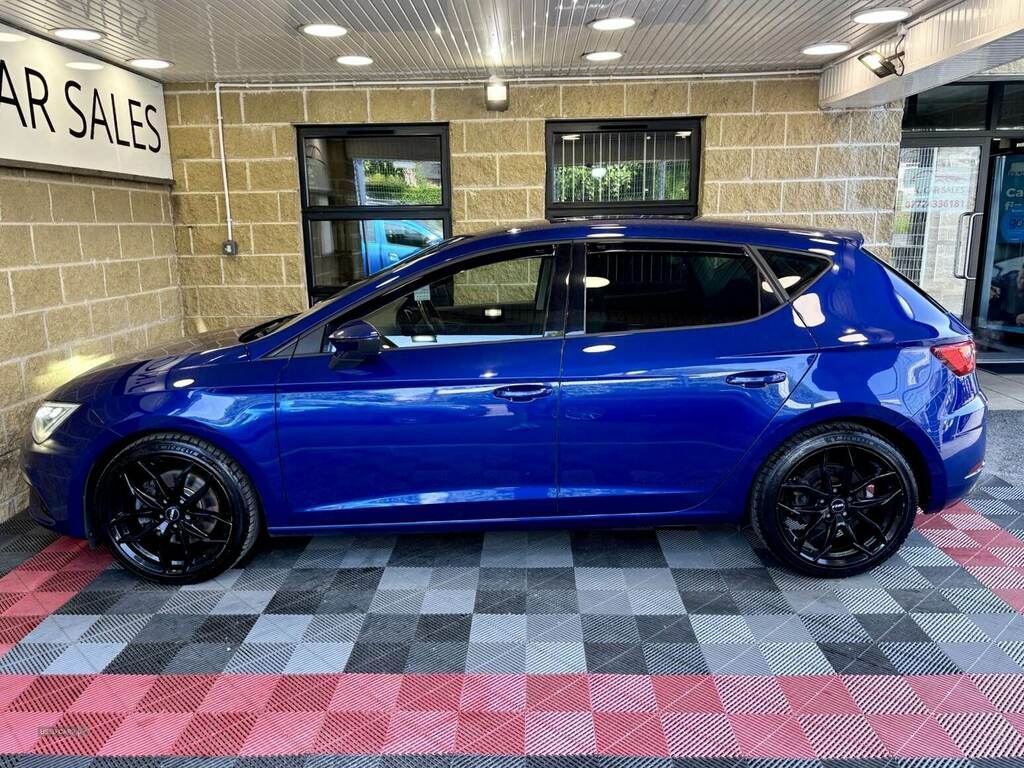 Seat Leon 2.0 Tsi 190 Fr Ez Dsg ORZ7285 Blue #3