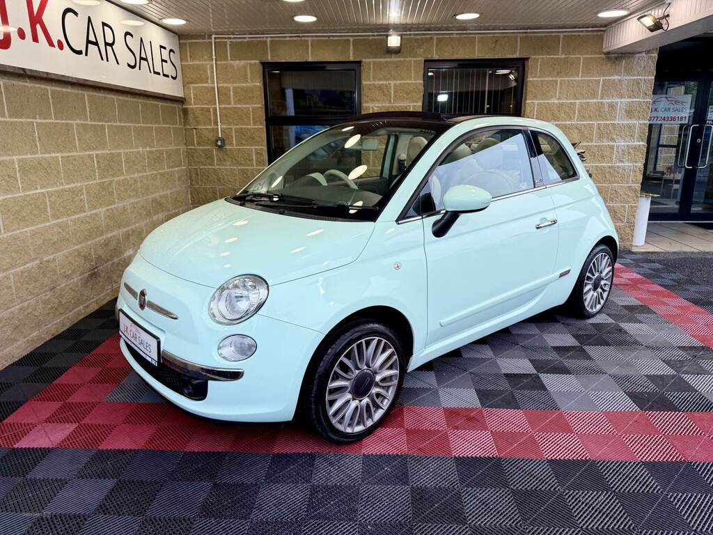 Fiat 500 1.2 Lounge Start Stop AGZ1062 Green #4