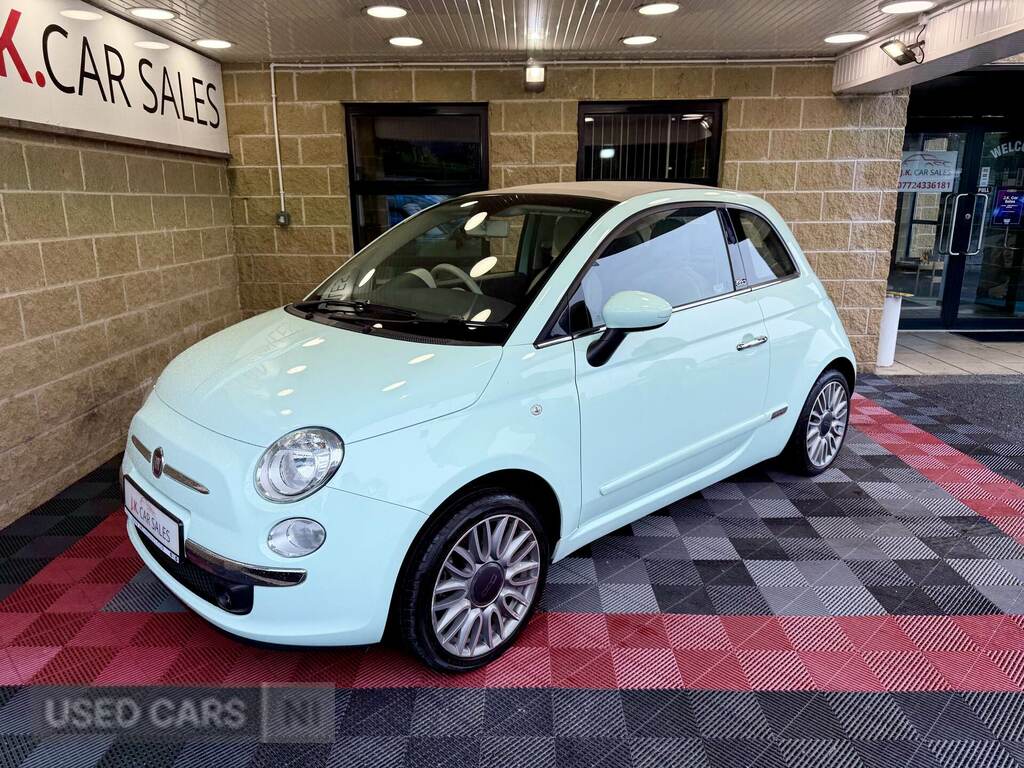 Fiat 500 1.2 Lounge Start Stop AGZ1062 Green #3