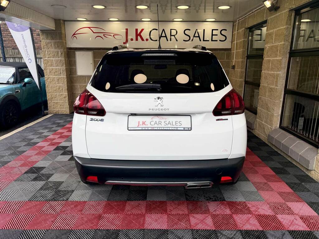 Peugeot 2008 1.6 Bluehdi 100 Gt Line KM18UKZ White #5