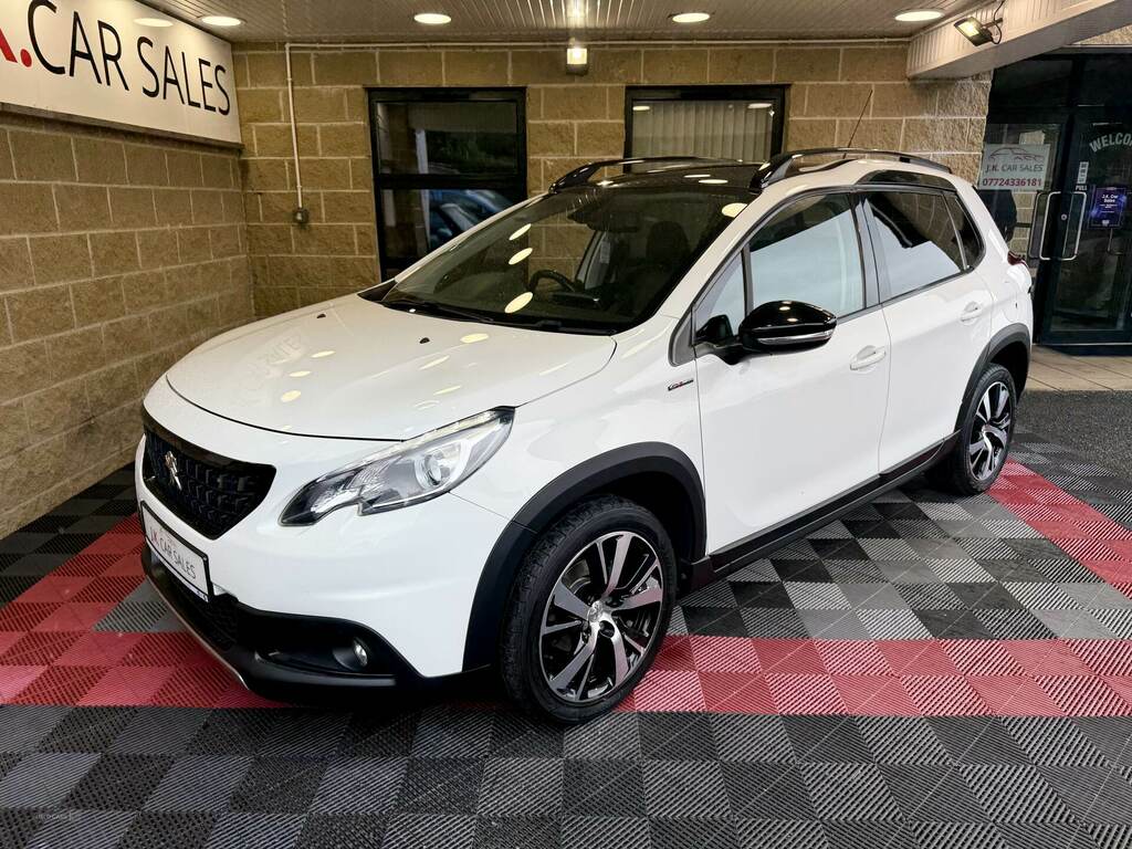 Peugeot 2008 1.6 Bluehdi 100 Gt Line KM18UKZ White #3