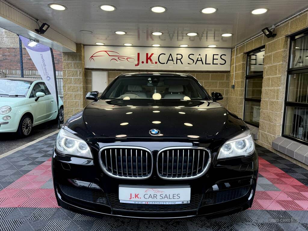 BMW 7 Series 730D M Sport Exclusive Black #6