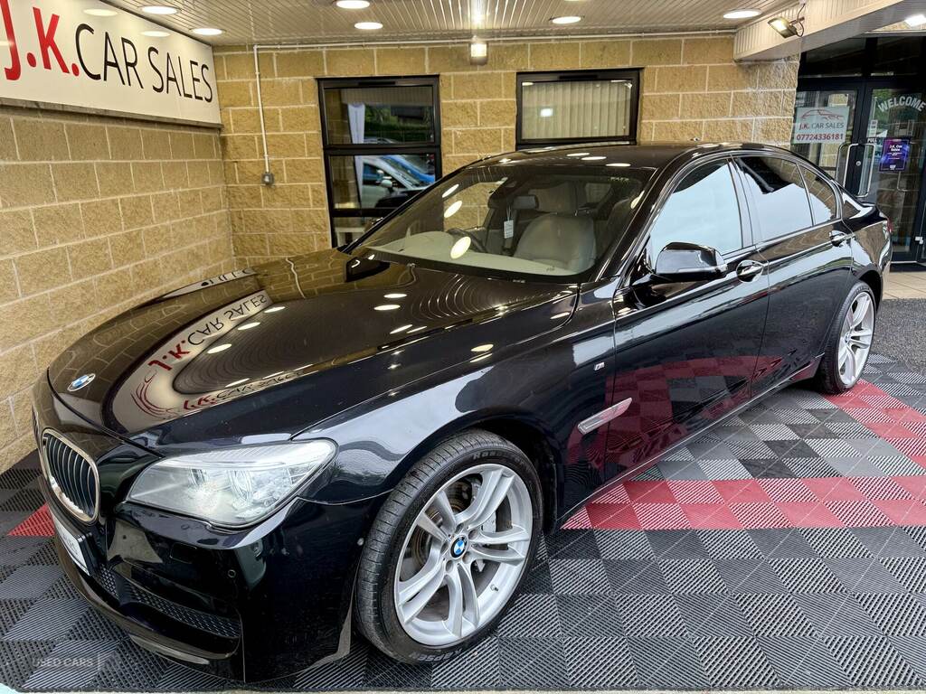 BMW 7 Series 730D M Sport Exclusive Black #3