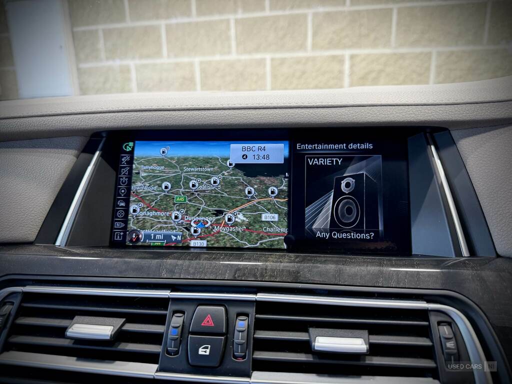 BMW 7 Series Saloon Black #22